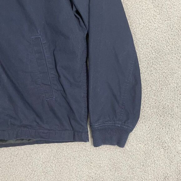 J CREW Jacket Men XL‎ Navy NX631 Military Army Bomber Field Utility Full Zip - Picture 2 of 8